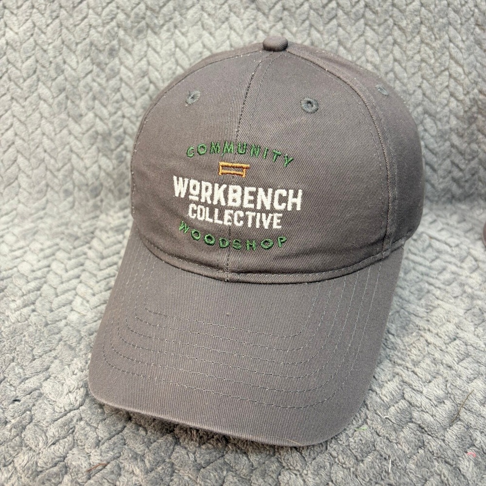 Sportsman Workbench Collective Woodshop OS Gray Embroidered Baseball Hat
